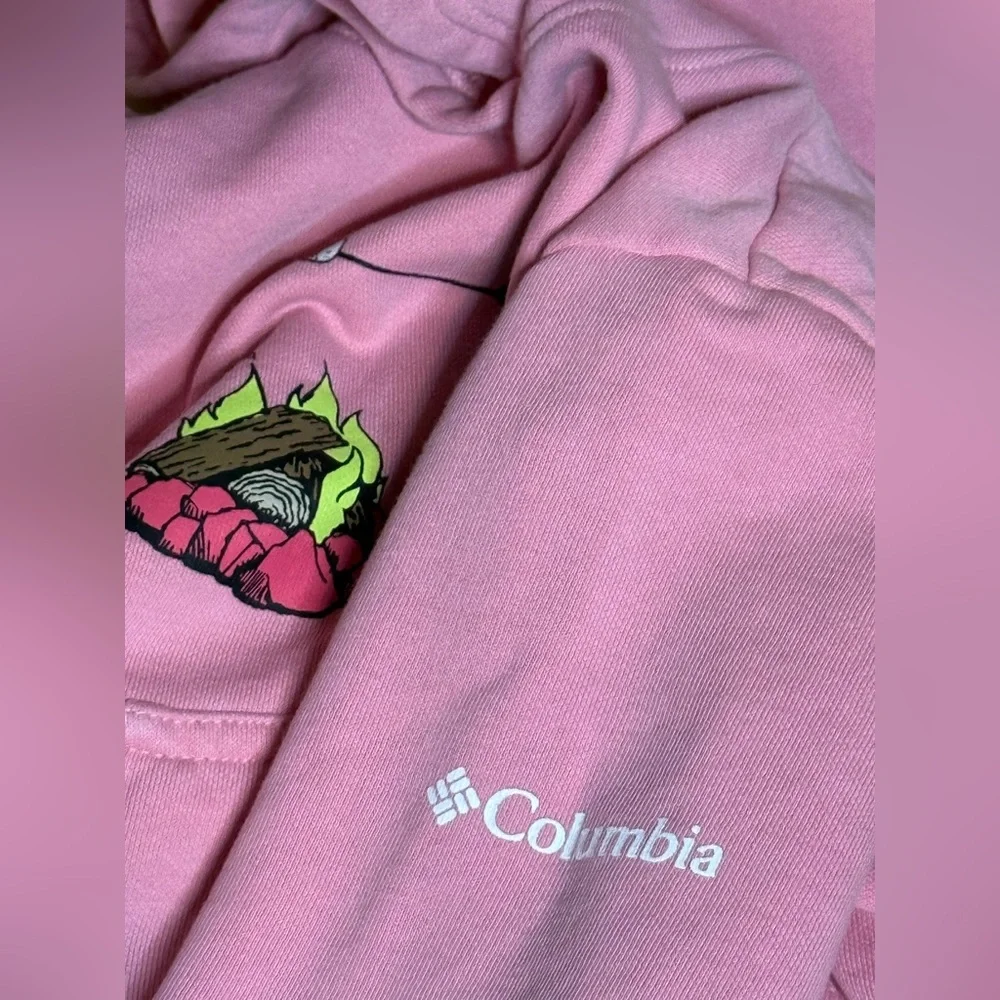 Columbia Girls Camping‎ Hoodie XS (6/7) 🐻🔥